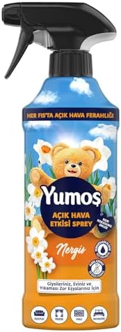 Yumoş Açık Hava Etkisi Sprey Yıkanması Zor Eşyalar İçin Giysi Spreyi 430 Ml