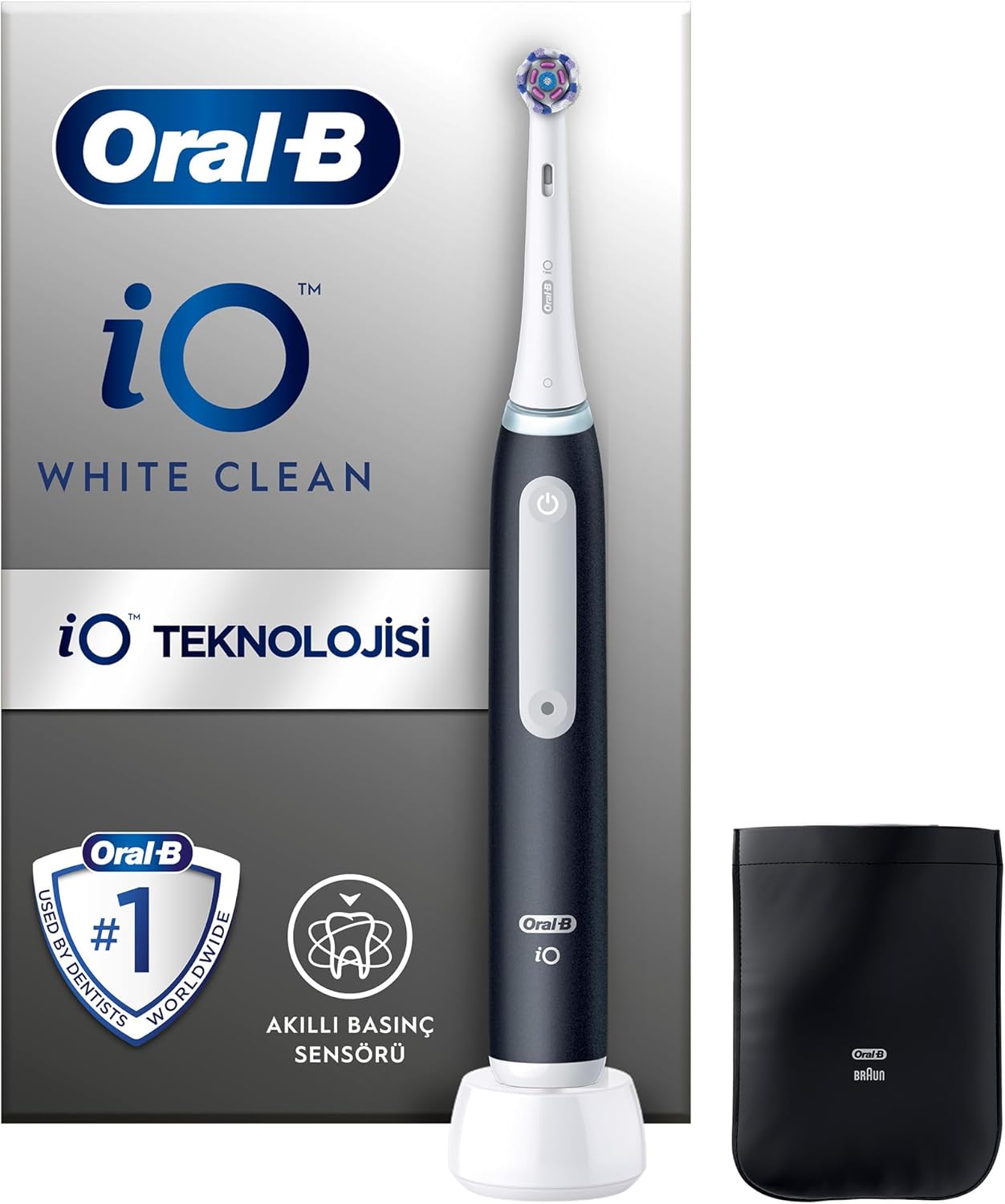 Alternative view of Oral-B IO Şarjlı Diş Fırçası Clean, Siyah