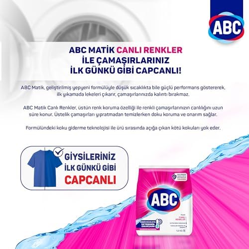 Alternative view of ABC DETERJAN Matik Canlı Renkler 1,5 Kg