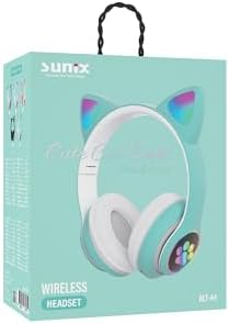 Alternative view of 5.0 Kedi Kulak Üstü Bluetooth Kulaklık Yeşil BLT-44