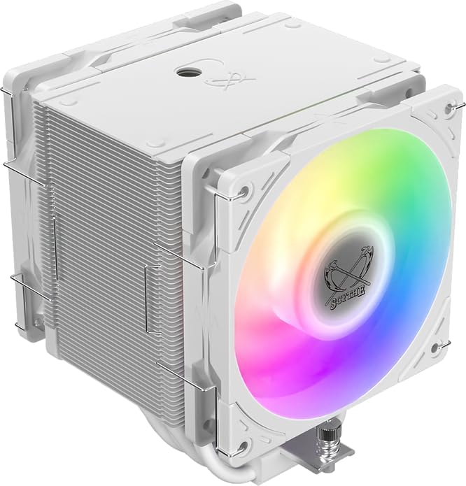 Alternative view of Scythe Mugen 6 CPU Cooler, 120mm Kaze II Fanlı Sessiz Hava Soğutucu, Intel LGA 1700 & AMD AM5/AM4 Uyumlu – Yüksek Performanslı Tower Soğutucu