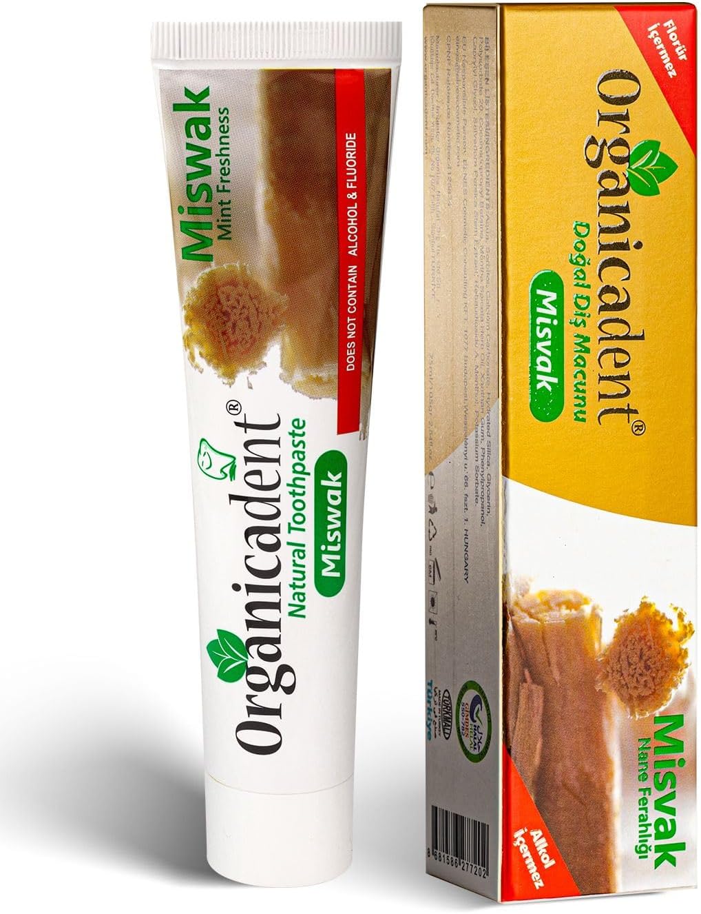 Alternative view of Organicadent Misvaklı Doğal Diş Macunu (5'li Paket)