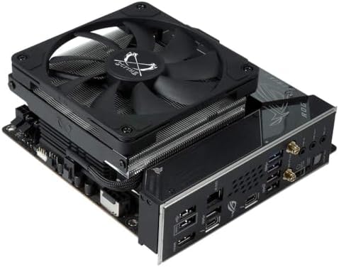 Alternative view of Scythe Big Shuriken 4 Low Profile CPU Cooler, 120mm Slim Fan, Intel & AMD Uyumlu, Sessiz İşlemci Soğutucu - Siyah