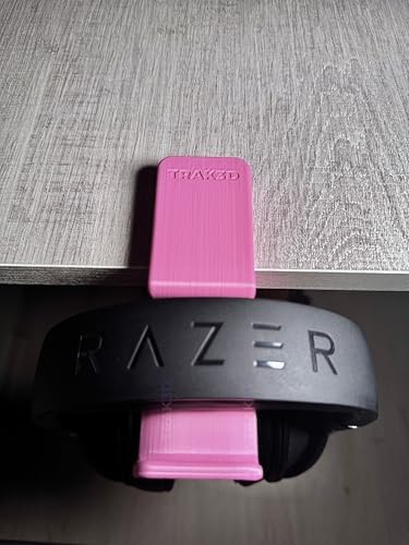 Alternative view of Premium Pembe Asılabilir Kulaklık Standı – Sağlam V5 Modeli, Kaydırmaz Keçeli, Ergonomik Stand, Sakura Edition (Montaj Videosunu İzlemeden Kullanmayın - Ürünü Kolay Kırılmaz Karalama Yapmayın)