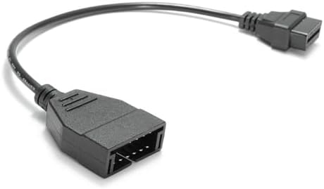 GM 12 Pin OBD2 Uzatma Kablosu OBD-OBD2 16 Pin Konnektör Adaptörü Arıza Tespit Cihazı Ara Kablo