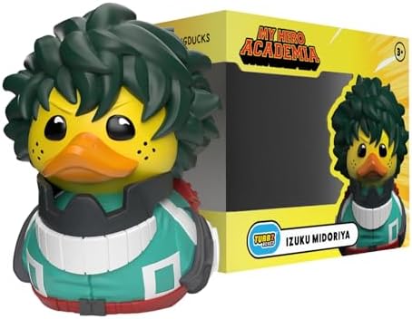 TUBBZ Boxed Edition: My Hero Academia - Izuku Midoriya (Deku) Cosplaying Kauçuk Ördek Figür