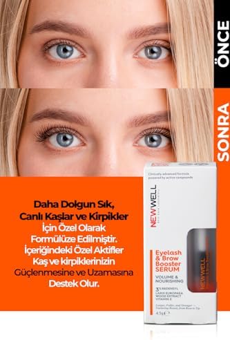 NEW WELL EYELASH & BROW BOOSTER SERUM