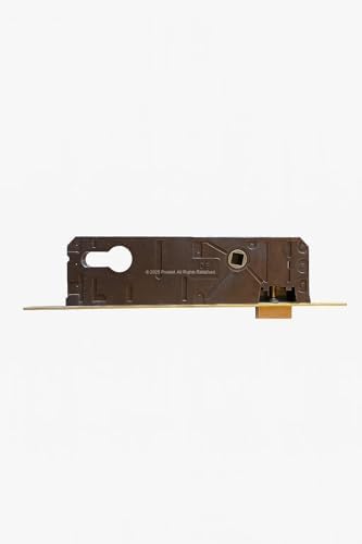 PVC Gömme Kilit, 35 mm, Metal ve Plastik Aksamlı, Kapı Mekanizması