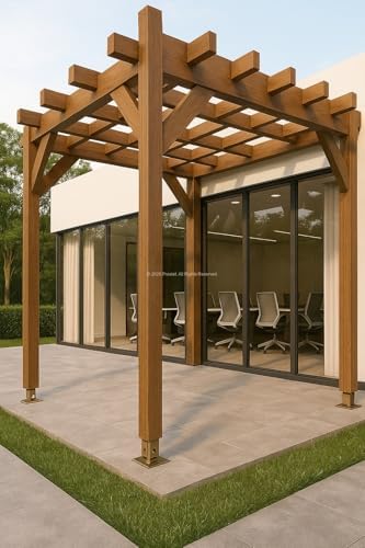 Metal Ayağı, 7‑12 cm Ayarlanabilir, M14 Civatalı, Tablalı, Bahçe, Kamelya, Tente Ayağı, Dayanıklı Galvanizli Pergola Ayak
