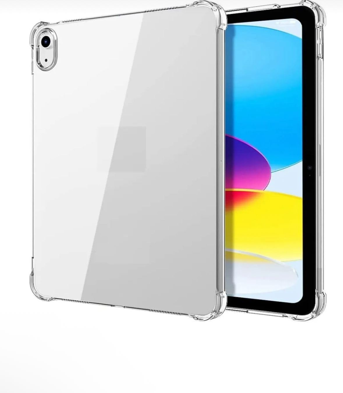 Alternative view of iPad 11.nesil A16 11inç/10.nesil 10.9inç Uyumlu Kılıf Darbelere Dayanıklı Şeffaf Kapak
