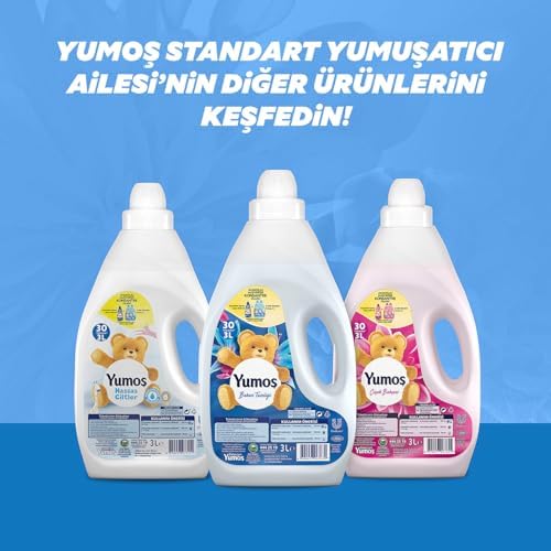 Yumoş Çamaşır Yumuşatıcısı Tazeliği 3 L