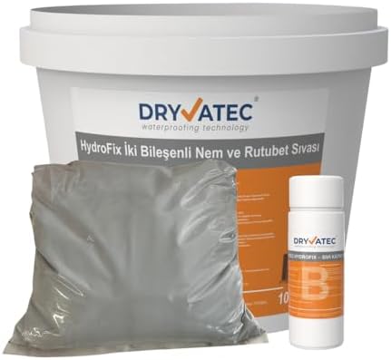 HydroFix – 2 Bileşenli Nem ve Rutubet Sıvası (10 kg Set)