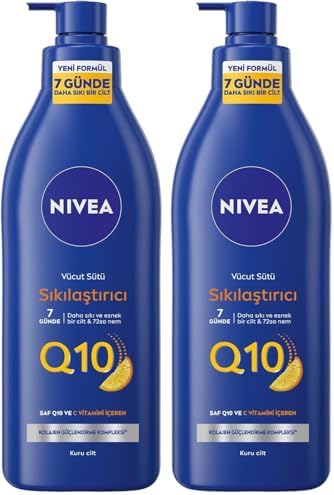 Alternative view of Sıkılaştırıcı Vücut Sütü 400 ml,7 Günde Sıkılaştırıcı,72 Saat Nemlendirici,C Vitamini,Kolajen,Kuru Cilt (2 paketi)