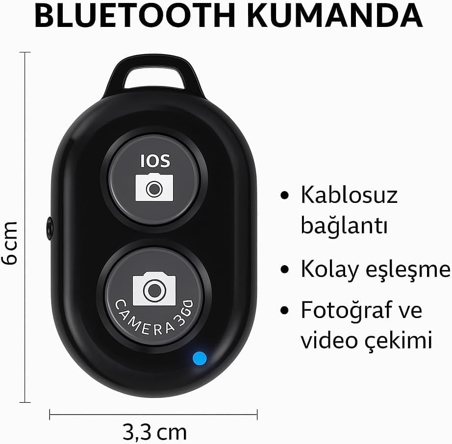 Alternative view of 360° Ayarlanabilir Masaüstü Üst Çekim Telefon Standı – Süspansiyon Kollu Kol – Canlı Yayın, Yemek Çekimi, Üstten Çekim, YouTuber & Yayıncı İçin – Bluetooth Kumandalı