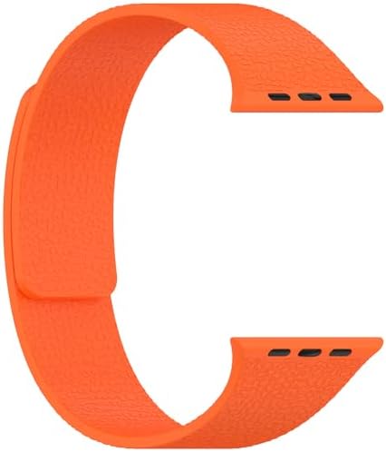 Ultra 49mm ile Uyumlu CNS KRD-136 Kabartma Desenli Silikon Kordon - Lacivert