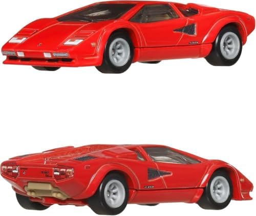 1:64 Premium Car Culture 2'li Paket LAMBORGHINI COUNTACH LP5000 QV & LANCIA STRATOS ZERO HBL96 - JBL02
