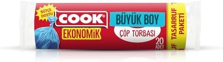 Alternative view of Eko Çöp Torbası, Büyük Boy, 65 x 77 cm, 20 Yaprak, Mavi
