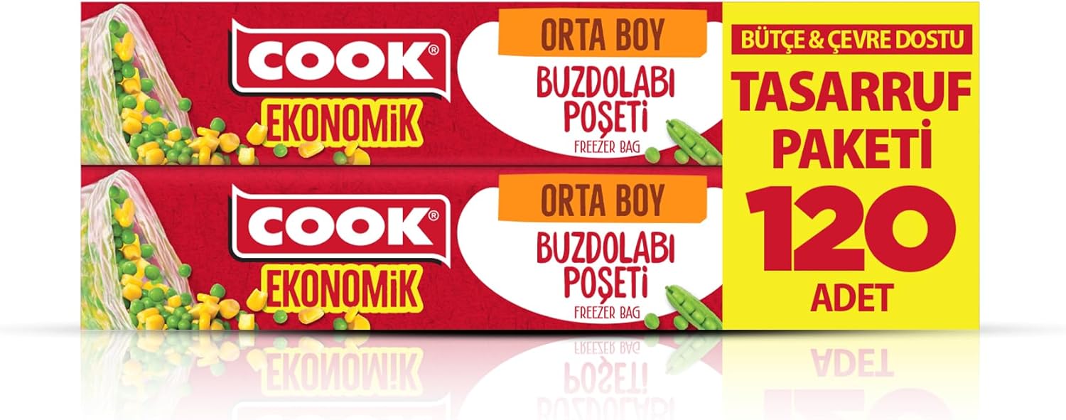 Alternative view of Ekonomik Buzdolabı Poşeti, Orta Boy, 24 x 35 cm, 120 Yaprak
