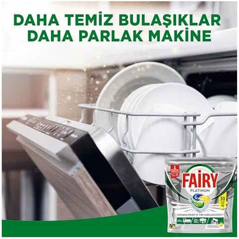 Platinum Bulaşık Makinesi Deterjanı Kapsülü/Tableti 30 Yıkama