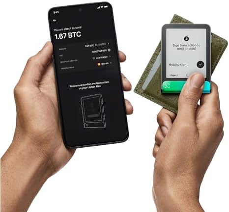 Alternative view of Ledger Bakır Yeşili Kripto Donanım Cüzdanı ve Recovery Key