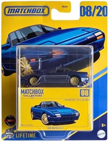 Matchbox Araçlar 1988 MAZDA RX-7 GBJ48 - JCL41