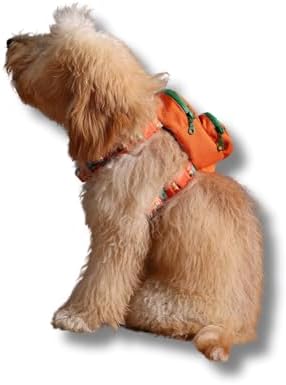 Alternative view of , Gimme, Turuncu Çantalı Göğüs Tasması,Köpek Sırt Çantası – Göğüs Tasması İşlevli, Geri Dönüştürülmüş Malzeme, Ayarlanabilir,