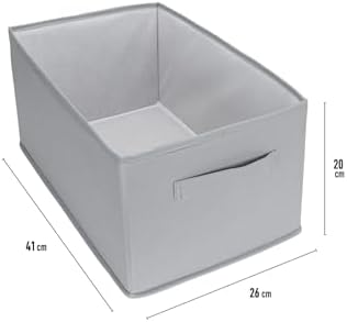 Alternative view of Dolap içi Pantolon Düzenleyici Saklama Kutusu Organizer (Açık Gri)