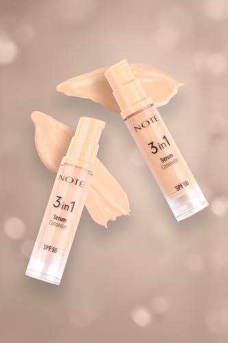 Cosmetics 3 in 1 Serum Concealer SPF 50 00 Light Nemlendirici ve Aydınlatıcı Göz Altı Kapatıcısı