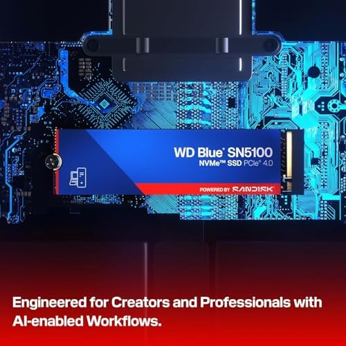 Alternative view of WD Blue SN5100 500GB NVME™ M.2 2800