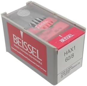 Alternative view of Beissel HAX1 Aile Tipi Aile Makinesi İğnesi 8/60 Numara SES uçlu 10 Adet (1 Paket)