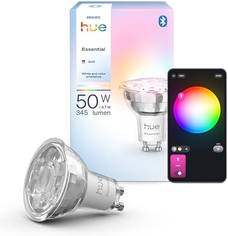 Alternative view of Hue 4.7W GU10 345 Lumen Renkli Akıllı Spot Ampul