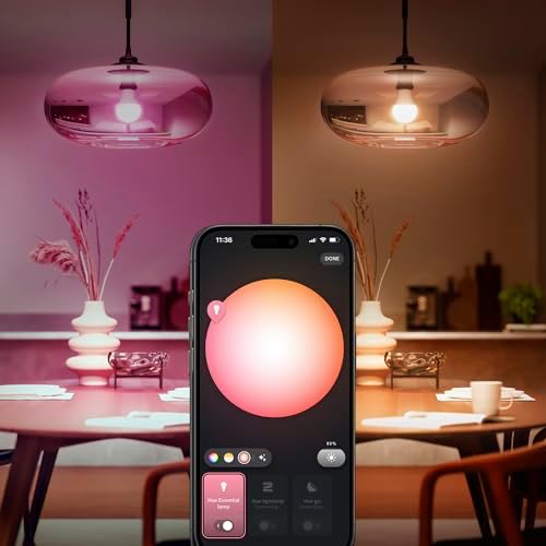 Alternative view of Hue 8W E27 806 Lumen Renkli Akıllı Ampul A60