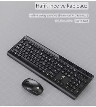 Alternative view of Hp Cs500 Kablosuz Klavye Mouse Set Kombo İngilizce