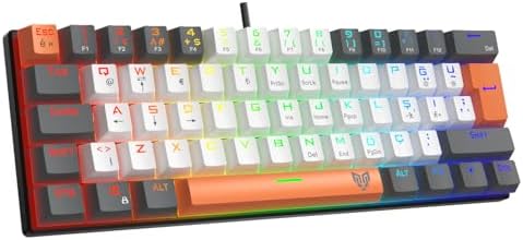 Striker Rgb Mekanik Gaming Oyuncu Klavyesi Red Switch Q TR Mix Renk