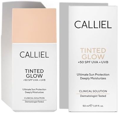 Calliel Günlük Renkli Likit Güneş Kremi Hafif Yapı Ton Eşitleyen SPF 50 – 01-50 ml