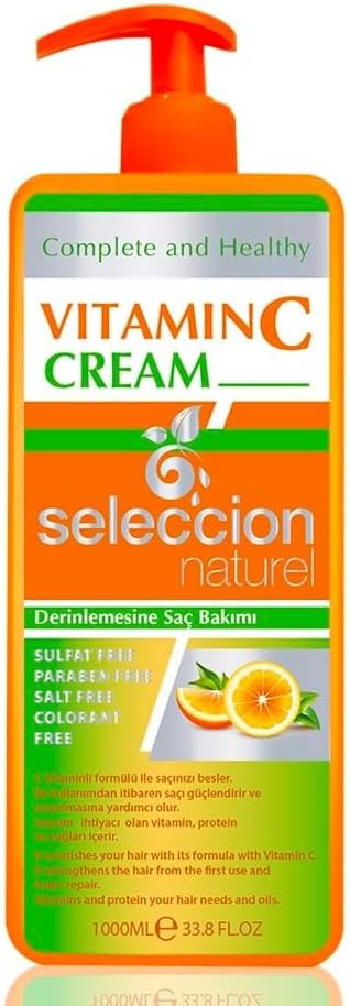 Seleccion Naturel 1000 ml Vitamin C Cream Derinlemesine Saç Bakım Kremi