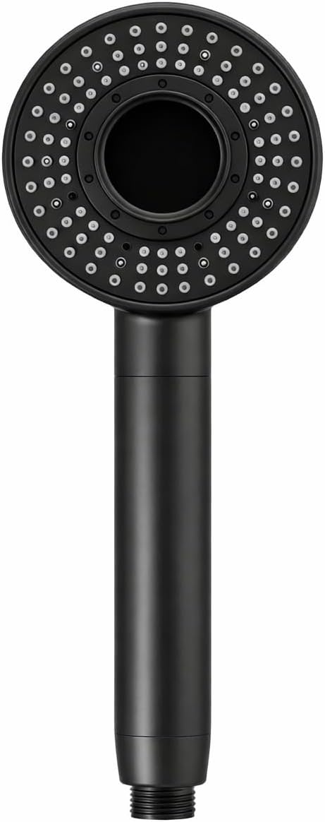 Alternative view of 5 Fonksiyonlu Orta Delikli Yuvarlak Duş Başlığı, Masaj, Yağmurlama, Tazyikli Basınçlı, Su Tasarruflu, Kolay Temizlenebilir, Modern Ergonomik Tasarım, Lüks Banyo Duş Başlığı, Tüm Duş Sistemler