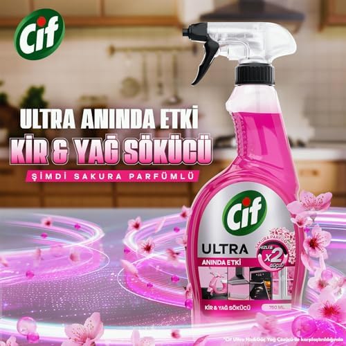 Alternative view of Cif Ultra Sprey Sakura Parfümlü 750 ml