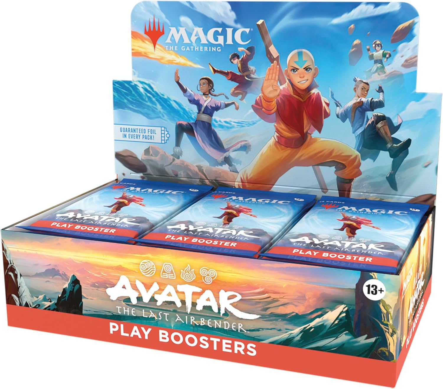 : The Gathering | Avatar: The Airbender Play Booster Box | 30 Paket | Kart Oyunu