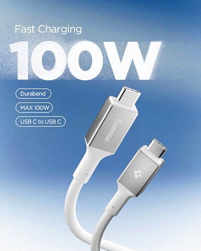 Alternative view of USB-C to USB-C 2 Metre Kablo 100W Güç/PPS 2.0 Desteği Super Hızlı Şarj / 5 Gbps (E-Marker Çip) Data Aktarım Hızı/PD USB 3.2 Type-C Ekstra Dayanıklı MFI Lisanslı - ACA08775
