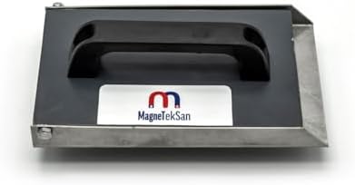 Magneteksan Kapaklı El Mıknatısı – 50 KG Çekim Gücü, Seramik (Ferrit) Tip Güçlü Mıknatıs – Hurda ve Metal Toplama, Fabrika ve Atölyelerde İş Güvenliği ve Zemin Temizliği İçin Endüstriyel Mıknatıs