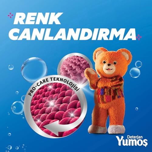Yumoş Sıvı Bakım Deterjanı Renkli 30 Yıkama 1500 ml