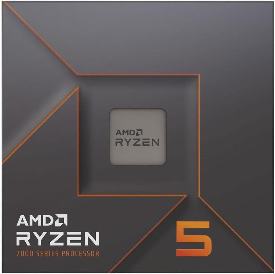 Alternative view of AMD Ryzen 5 7600X BOX 4.70GHz 32MB AM5 Kutulu İşlemci (Distiribütör Garantili)