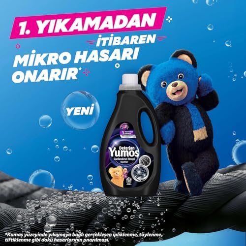 Yumoş Sıvı Bakım Deterjanı Siyah 50 Yıkama 2500 ml