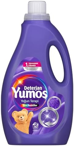 Yumoş Sıvı Bakım Deterjanı Tüm Renkler 50 Yıkama 2500 ml