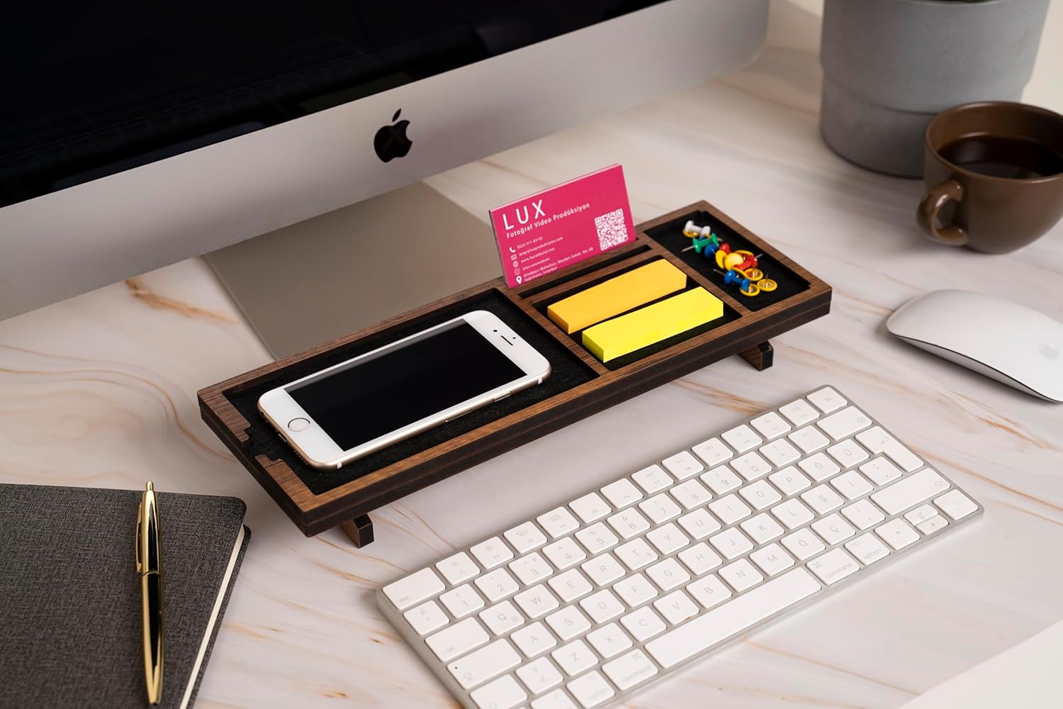 Alternative view of Masaüstü Organizer Mini Ceviz