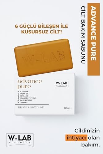 W-Lab Kozmetik Advance Pure Sabun 125 Gr