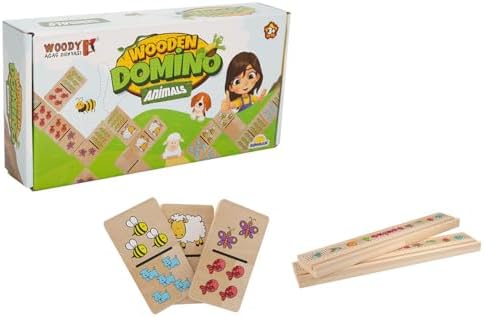 Alternative view of Tahta Oyun Domino Animals
