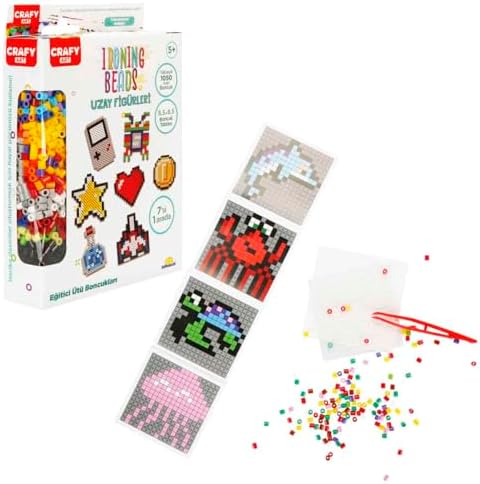 Crafy Hobi Boncuk Aktivite Set Uzay Figürleri