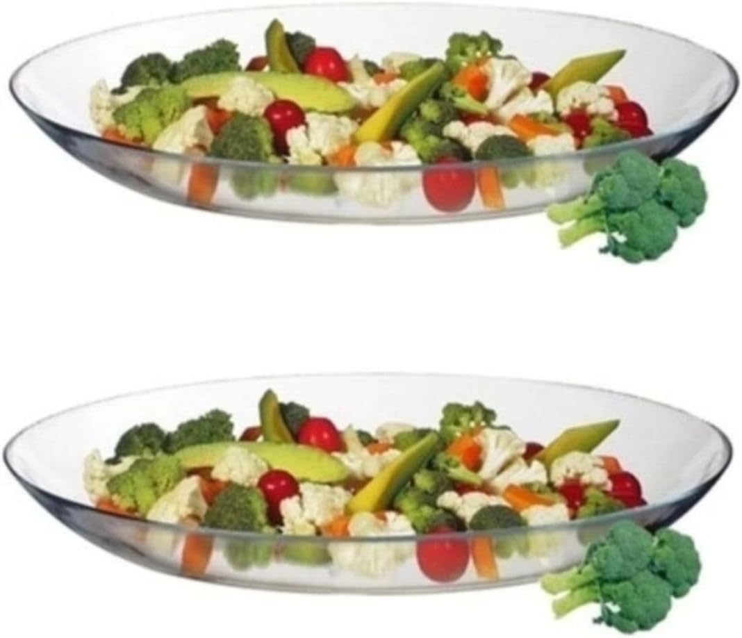 10358 Invitation 2 Li Oval Servis Kayık Tabak 25 Cm. Fma05206